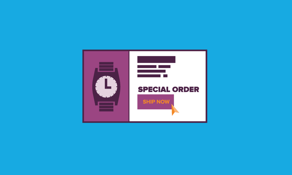 special orders, special order