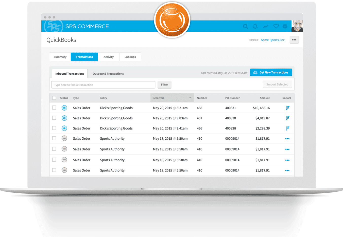 Fishbowl Product Screenshot