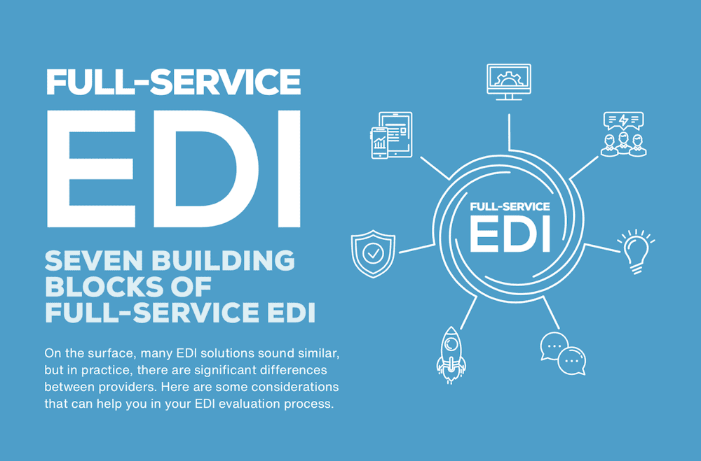 SPS Commerce Full Service EDI Infographic blog post