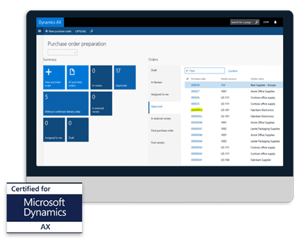 Microsoft Dynamics AX EDI Integration from SPS Commerce