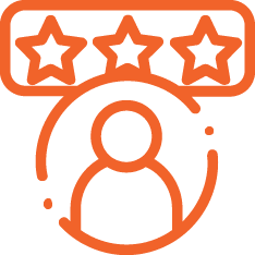Order Management Icon Positive Experience